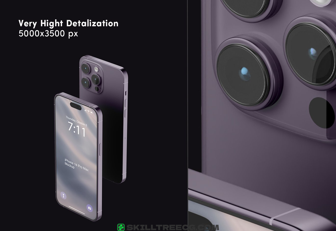 图片[3]-IPhone 14 Pro Max Mockup Set（601059）-技能树